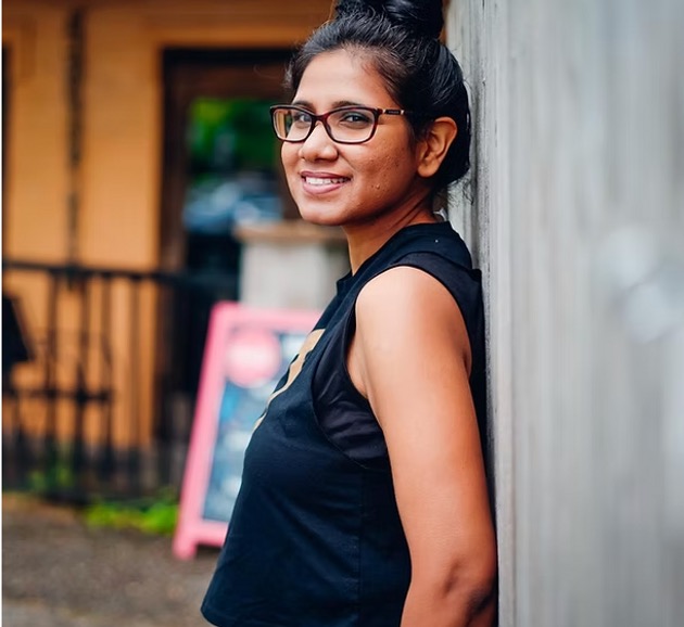 Swaroopa G., Teacher at Aham Yoga.